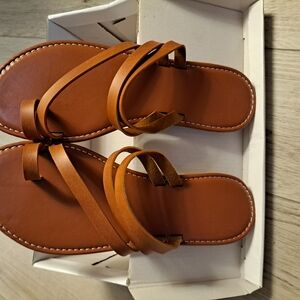 Brown Strappy Sandals